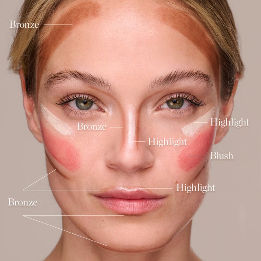 NEW Ogee Golden Contour Collection makeup beauty skincare glow routine toning - Picture 5 of 5
